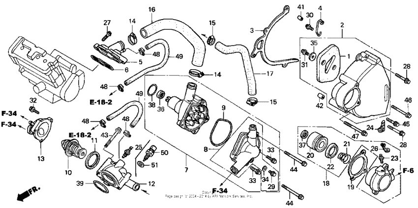 Water pump 98-03