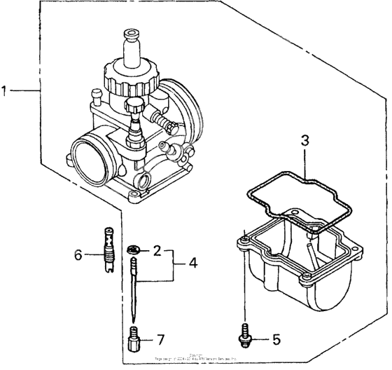 Carburetor optional kit 99