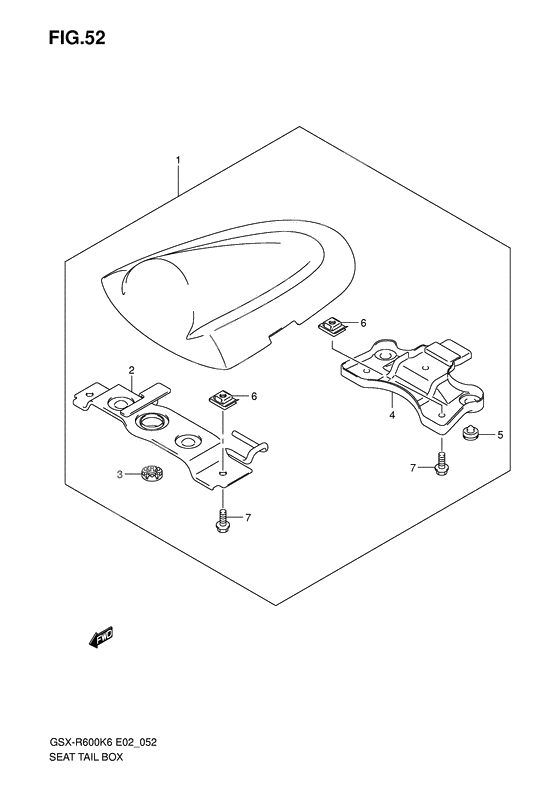 Seat tail box