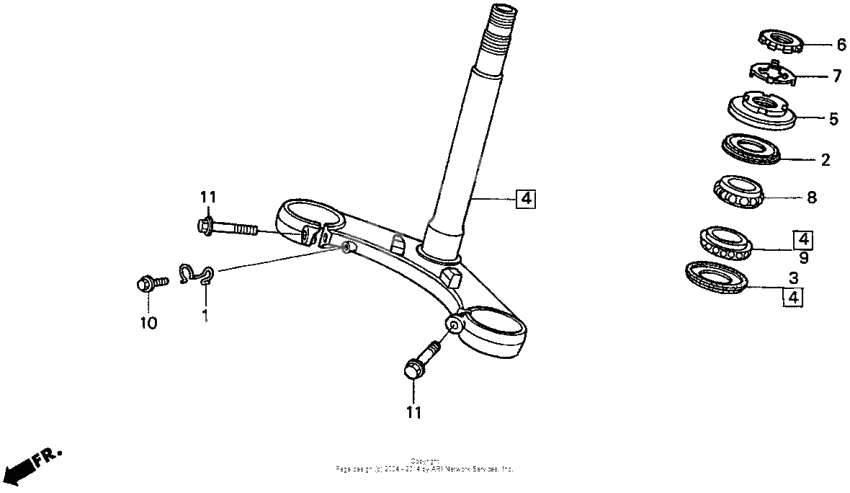 Steering stem