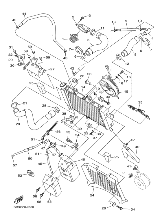 Радиатор & Патрубок системы охлаждения