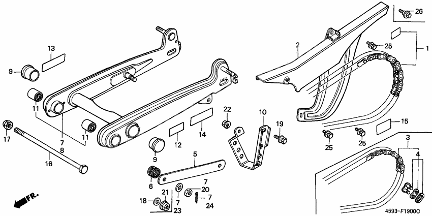 Swingarm              

                  1