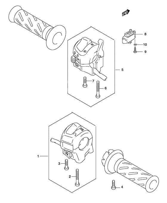 Handle switch