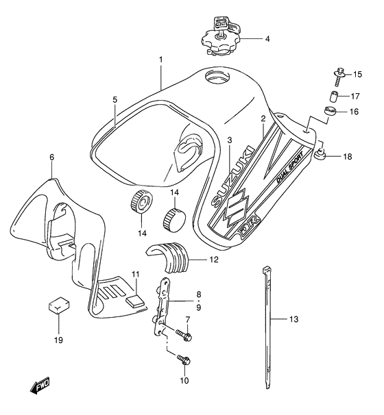 Tank fuel              

                  Model k2