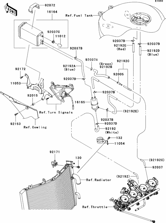 Fuel evaporative system(1/2)(ca)