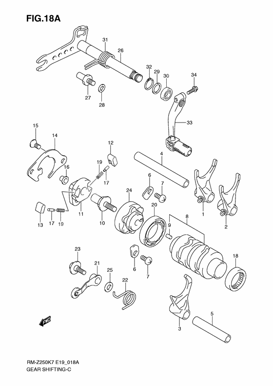 Gear shifting              

                  Model k8/k9