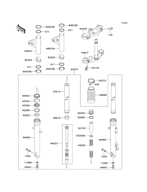 Front fork