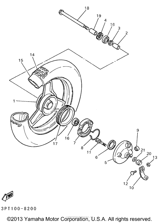 Front wheel