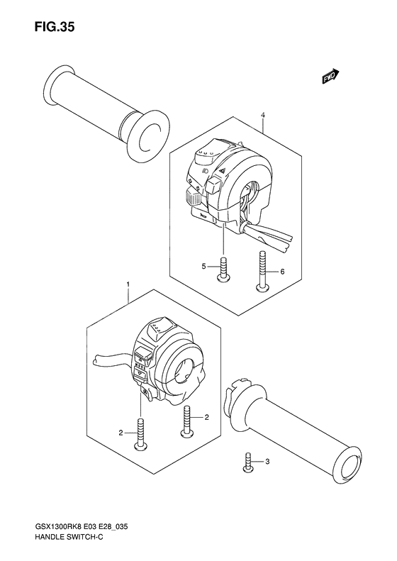 Handle switch