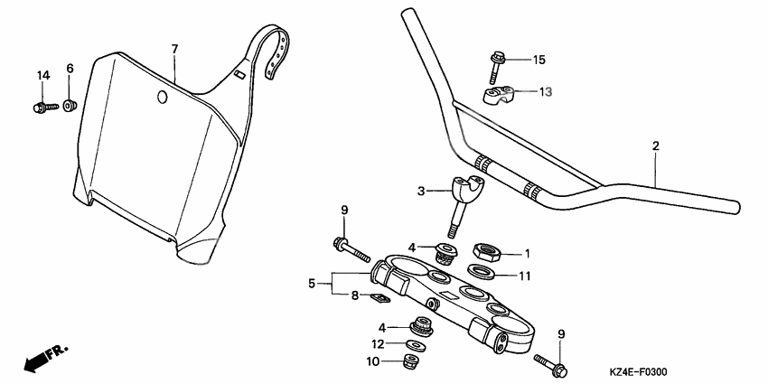 Handle pipe/top bridge