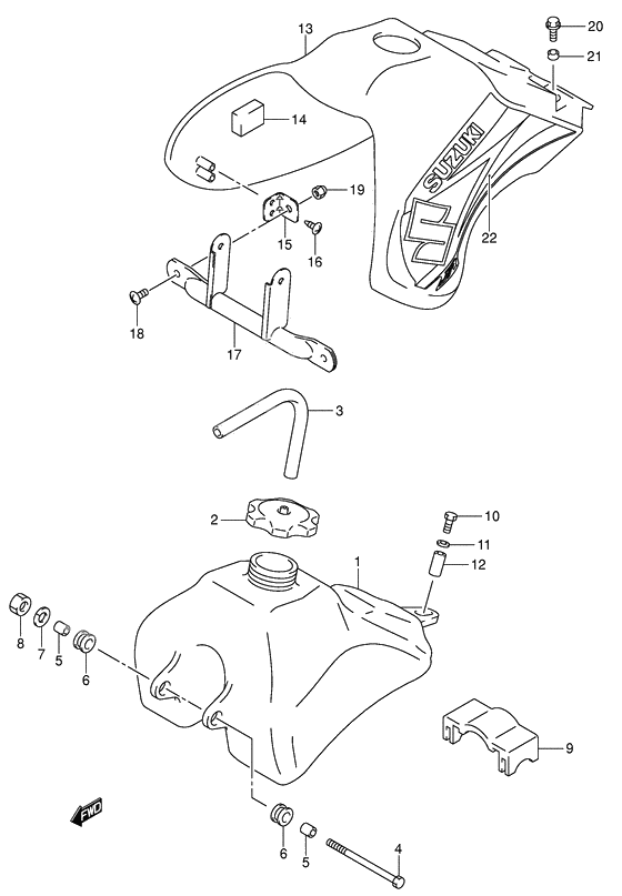 Tank fuel              

                  Model k4
