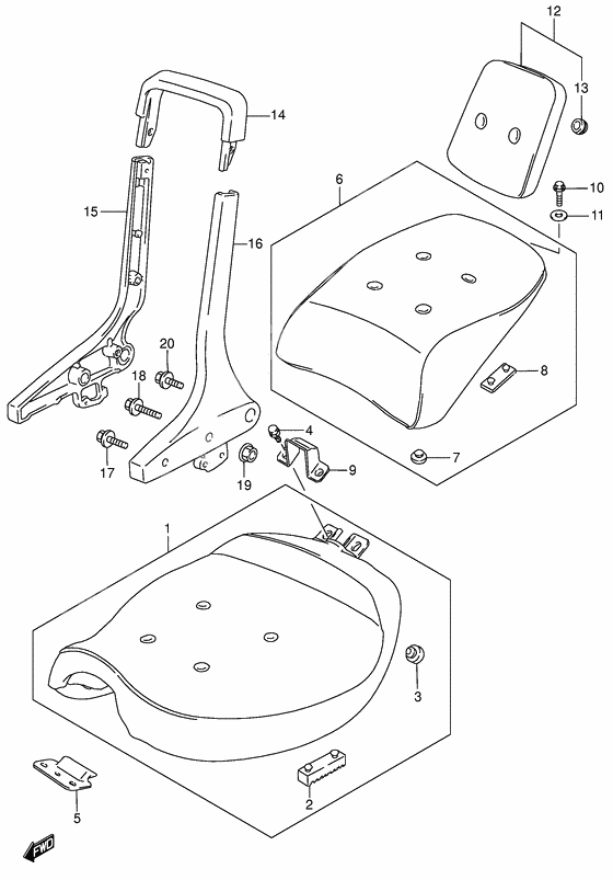 Seat              

                  Model k4