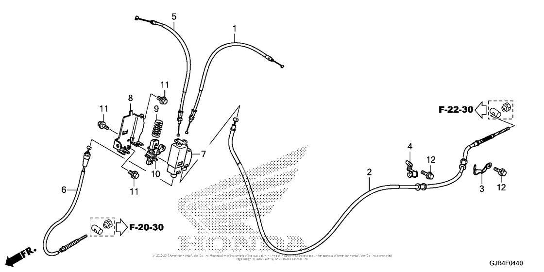 Brake Cable + Brake Bracket