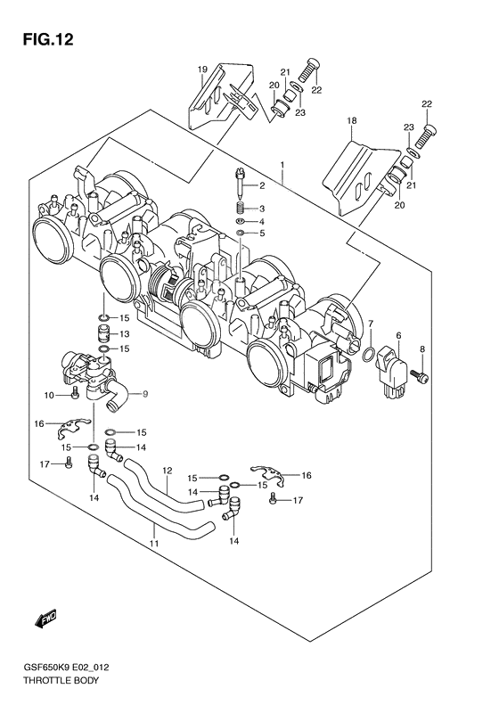 Throttle body