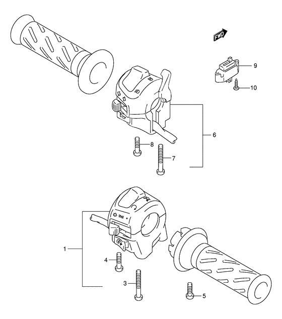 Handle switch