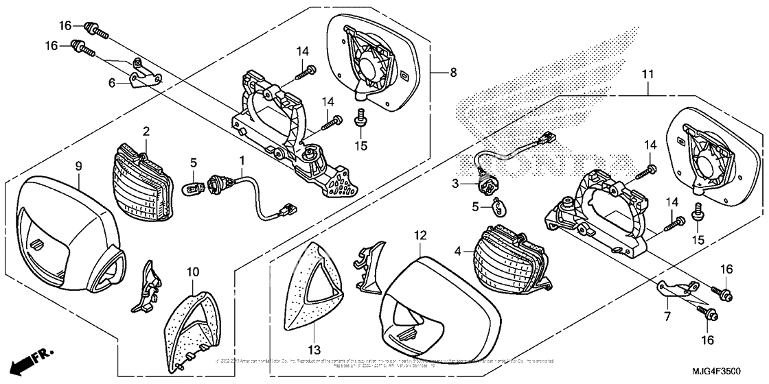 Turn signal + mirror
