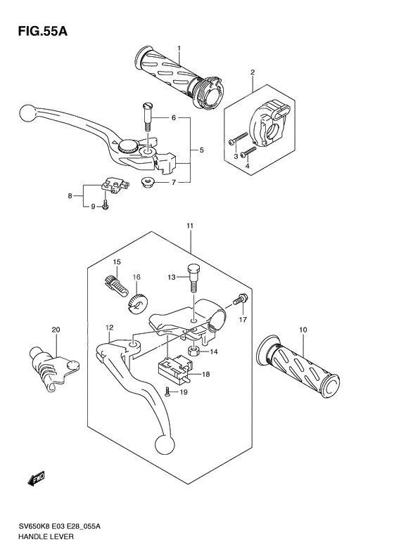 Handle lever              

                  Model l0