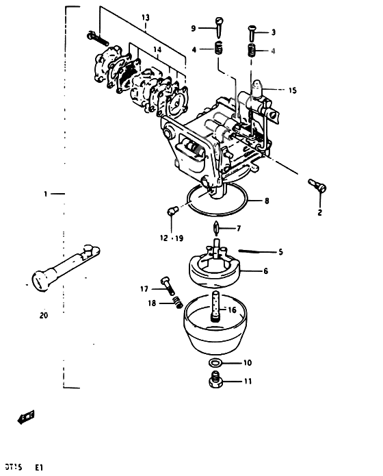 Carburetor assy