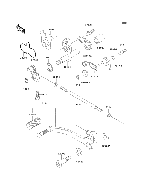 Gear change mechanism