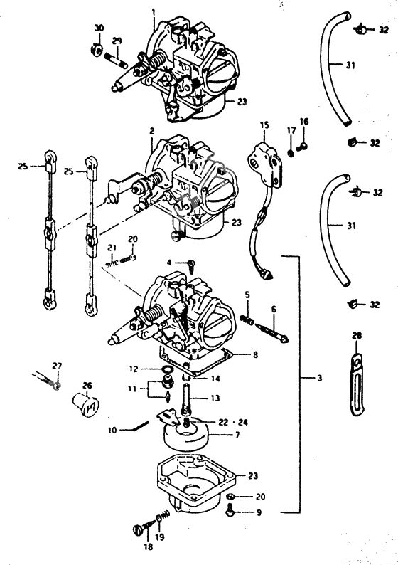 Carburetor assy