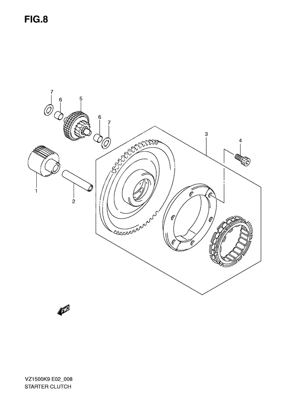 Starter clutch