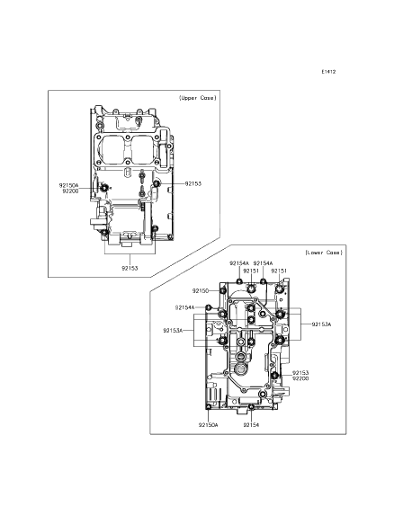 Crankcase Bolt Pattern