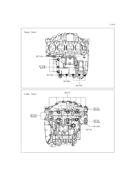 Crankcase Bolt Pattern
