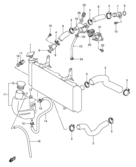 Radiator hose