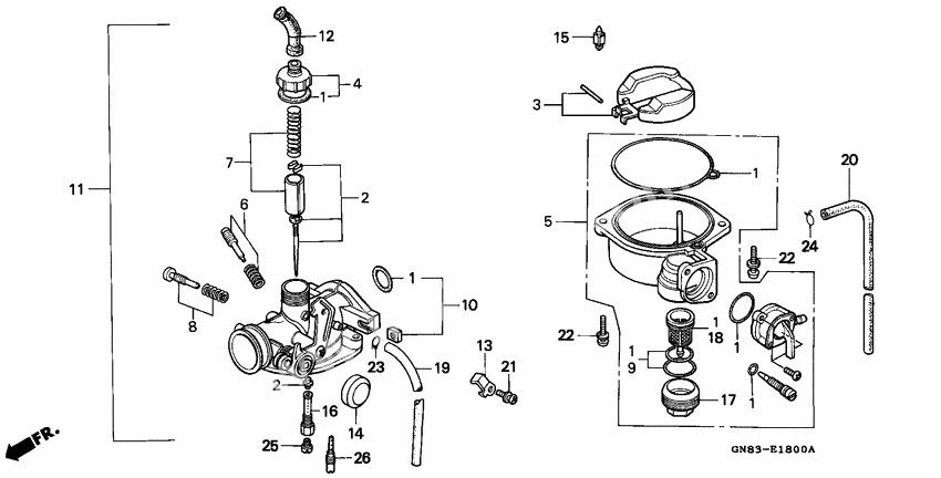 Carburetor assy