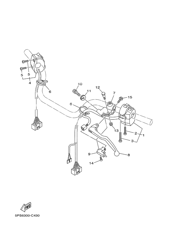 Interruptor de manillar&palanc