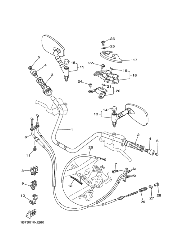 Steering handle