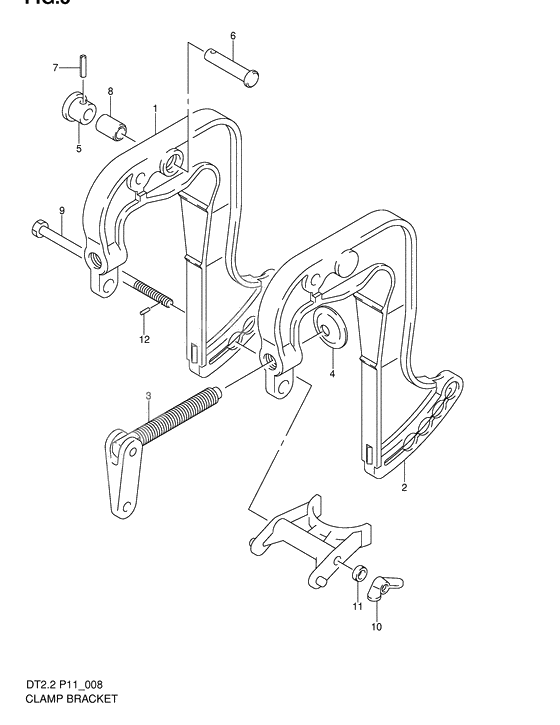 Clamp bracket