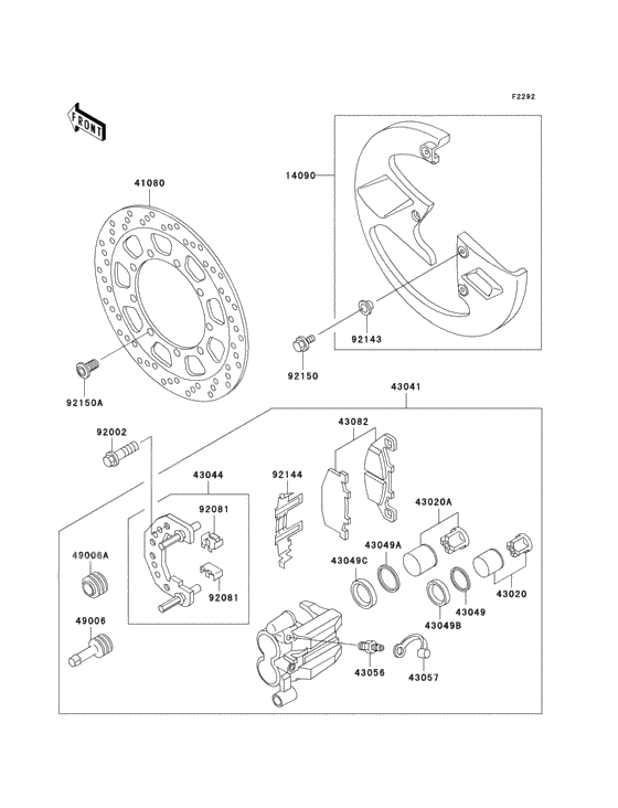 Front brake