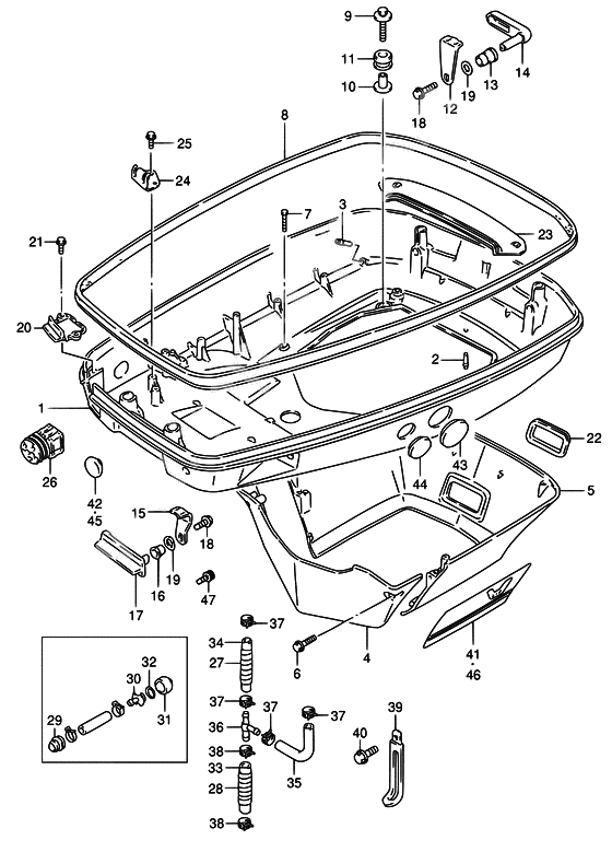 Lower cover