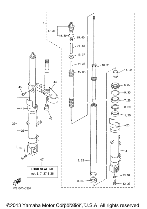 Front fork