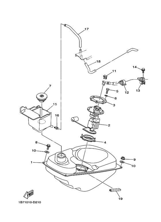 Fuel tank assy