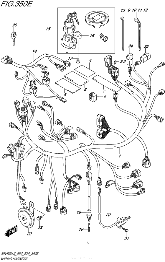 Wiring Harness (Sfv650Al5 E33)