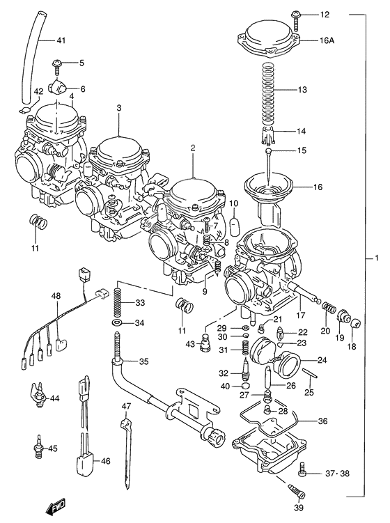 Carburetor assy