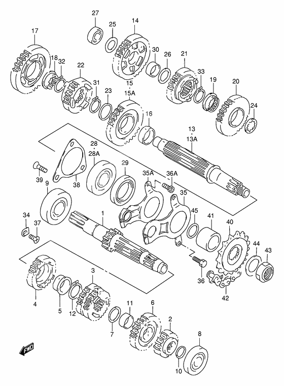 Transmission              

                  Model v/w