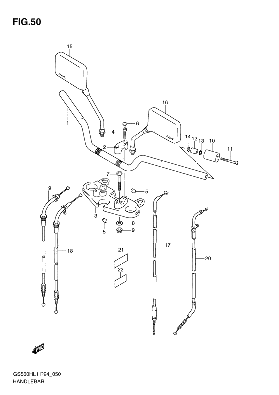 Handlebar              

                  Gs500h