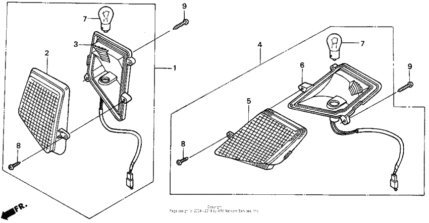 Front turn signal