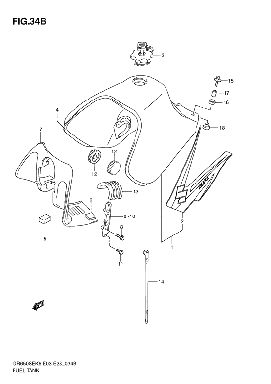 Tank fuel              

                  Model l0