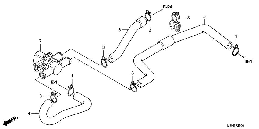 Air injection solenoid valve
