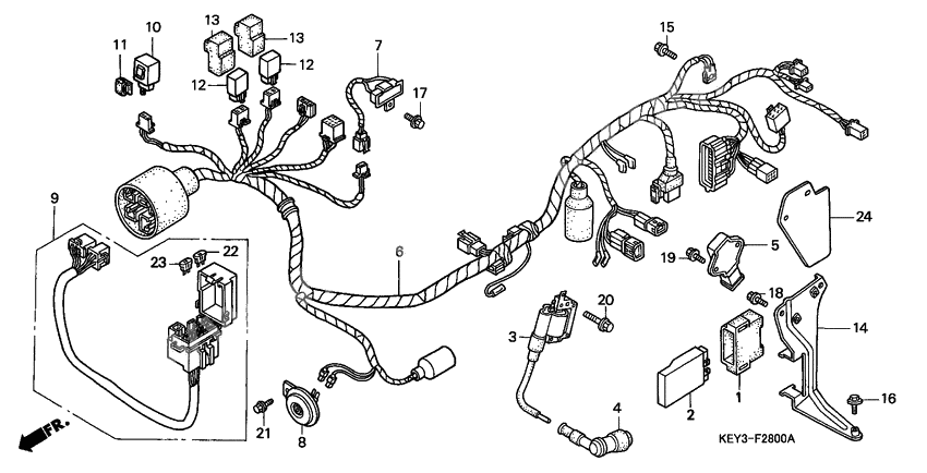 Harness wire