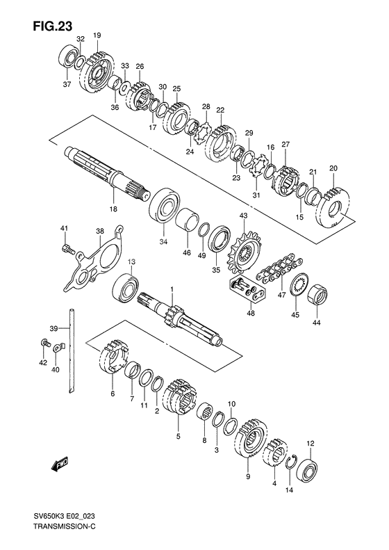 Transmission              

                  Model k3