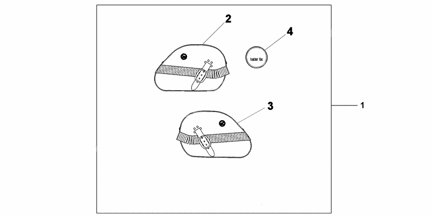 Leather saddlebag set              

                  FRINGED