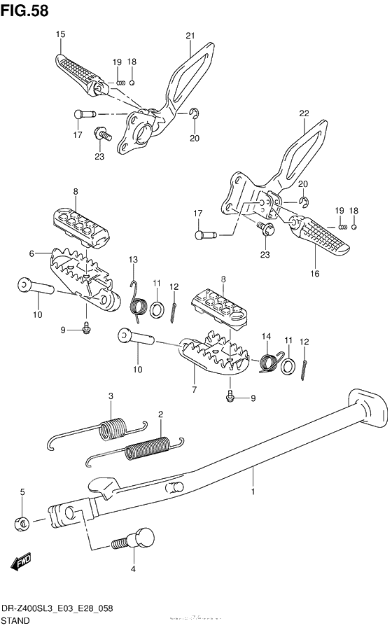 Stand (Dr-Z400Sl3 E03)