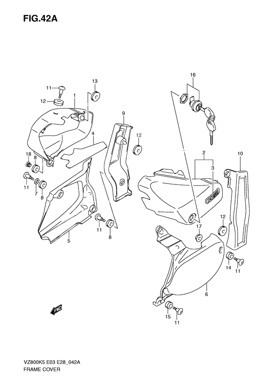 Frame cover              

                  Vz800zk7/zk8