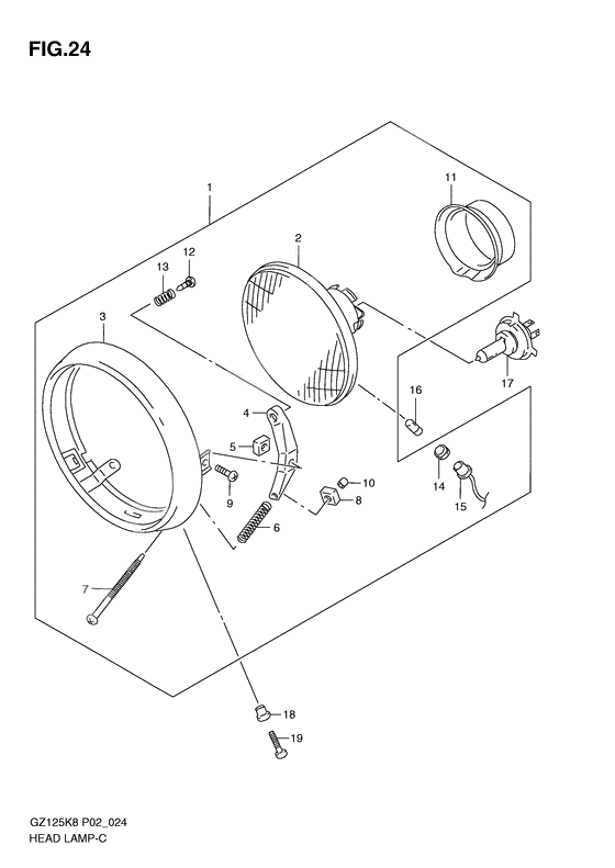 Headlamp              

                  P19