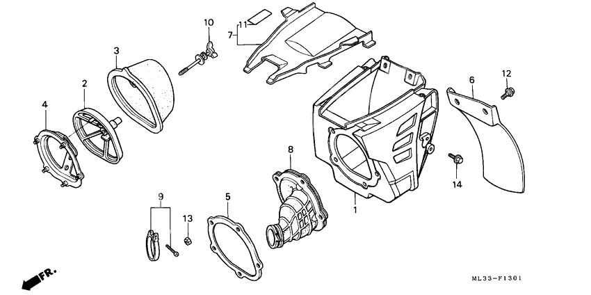 Air cleaner              

                  CR500RM-